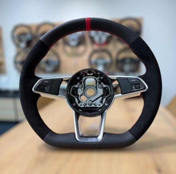 Audi TT TTS TTRS R8 Lenkrad neu beziehen